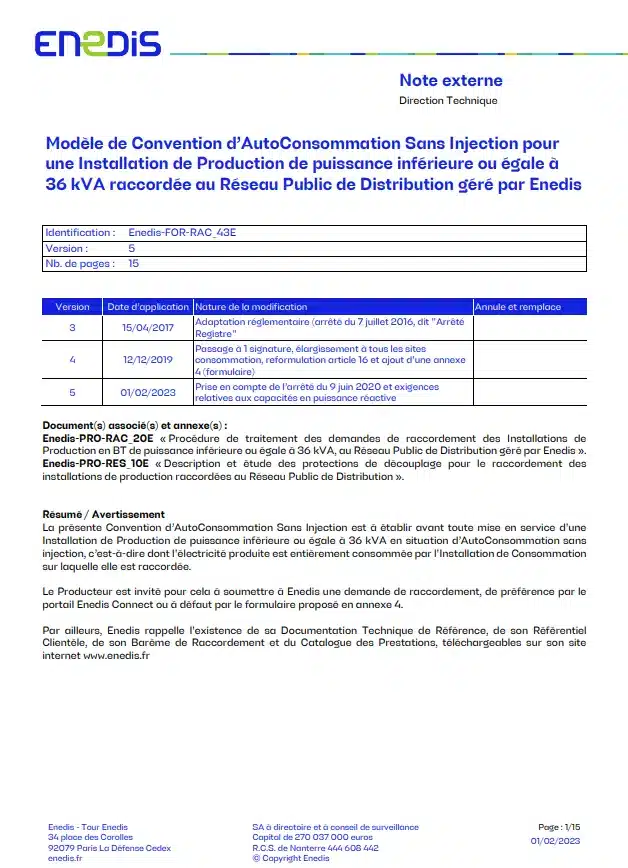 Comment remplir le formulaire CACSI ENEDIS : autoconsommation photovoltaïque 1 Comment remplir le formulaire CACSI ENEDIS : autoconsommation photovoltaïque
