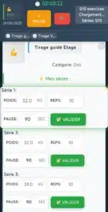 Carnet de musculation gratuit : une vrai App pour suivre et optimiser vos entraînements 3 Carnet de musculation gratuit