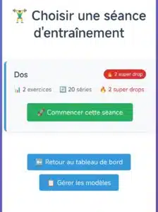 Carnet de musculation gratuit : une vrai App pour suivre et optimiser vos entraînements 2 App muscu gratuite